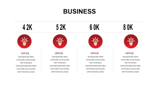 BUSINESS红色系列通用PPT模板