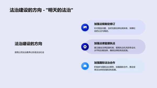 法治与社会公正PPT模板