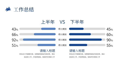 突破自我销售部年中总结工作通用PPT模板