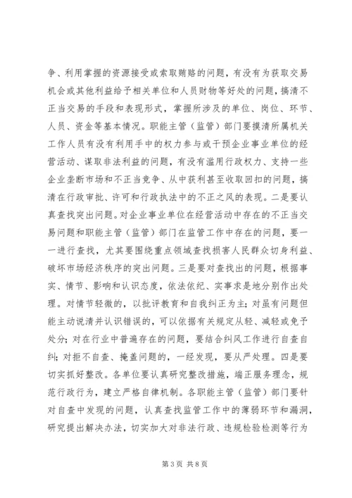 自治州质监局治理商业贿赂专项工作实施方案 (4).docx