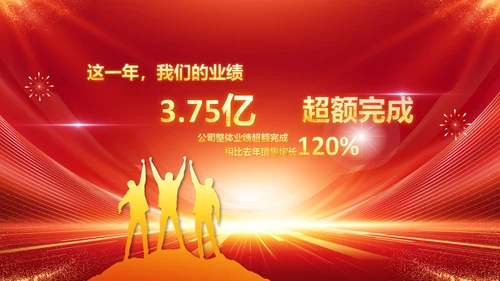 年会春节晚会开门红2023元旦新年PPT