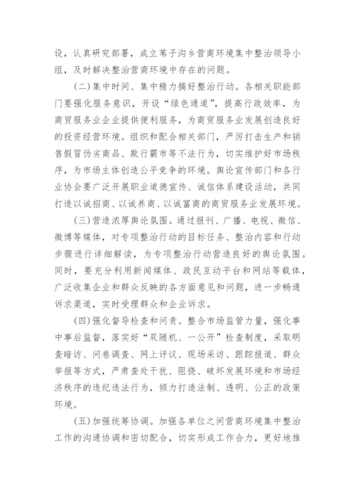 乡镇优化营商环境工作实施方案.docx