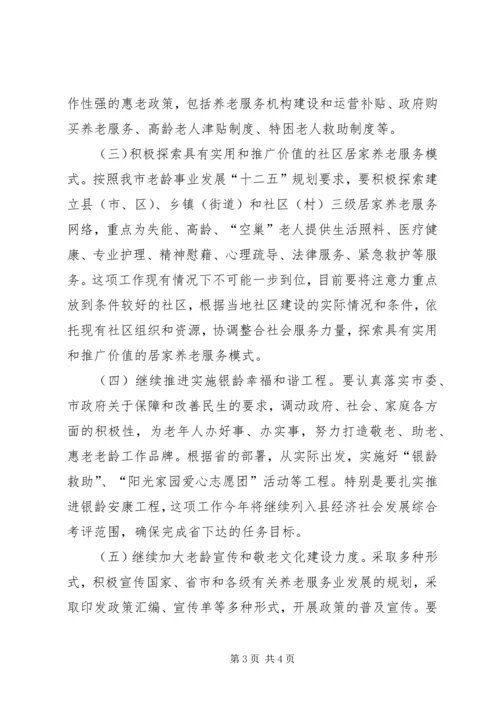 市老龄办年度工作计划.docx