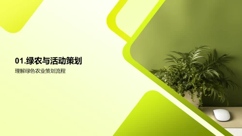 活动策划推动绿农