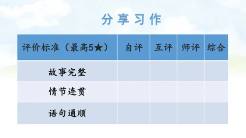 【同步课件】部编版语文三年级上册习作三 续写故事   课件（2课时）