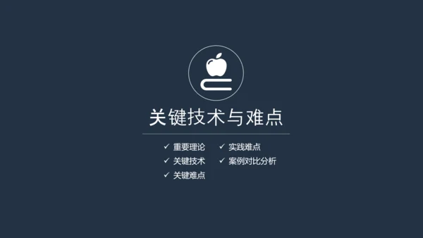 深色严谨严肃的论文毕业答辩动态PPT模板