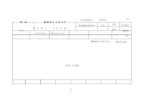 机械加工工艺卡模板.docx