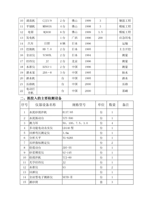 水库除险加固工程施工组织设计(标准版).docx