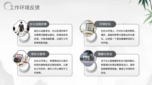 灰色中国风企业员工高管面对面茶话会PPT