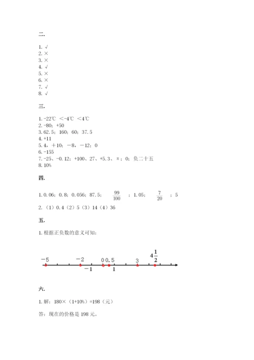 苏教版小升初数学模拟试卷附参考答案（培优）.docx