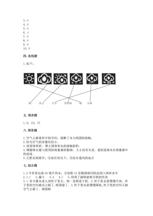 教科版三年级上册科学《期末测试卷》（b卷）.docx