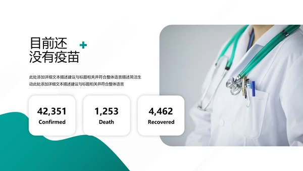 医生医学报告医疗类通用医院宣传PPT模板