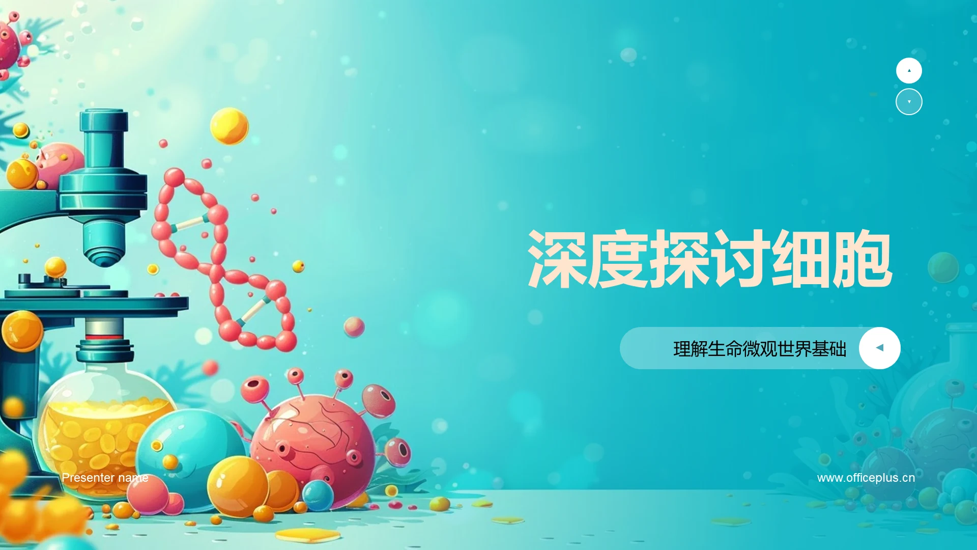 深度探讨细胞PPT模板