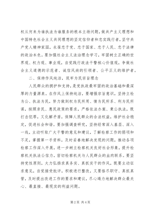 检察机关党员领导干部坚定理想信念牢记为民宗旨永葆共产党员纯洁性 (2).docx