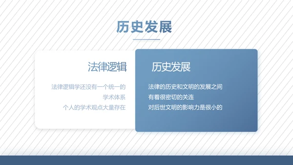 蓝色大气法律案例分析动态PPT模板