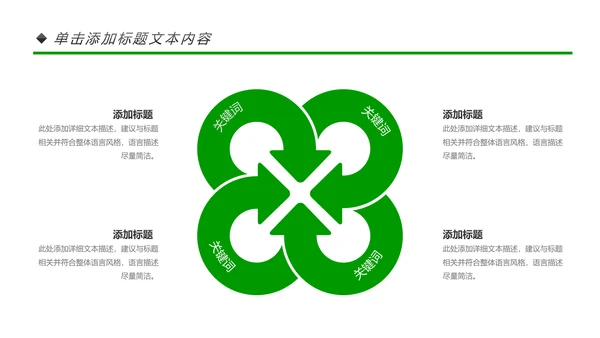 绿色环保森林生态文明建设森林日环保PPT模板