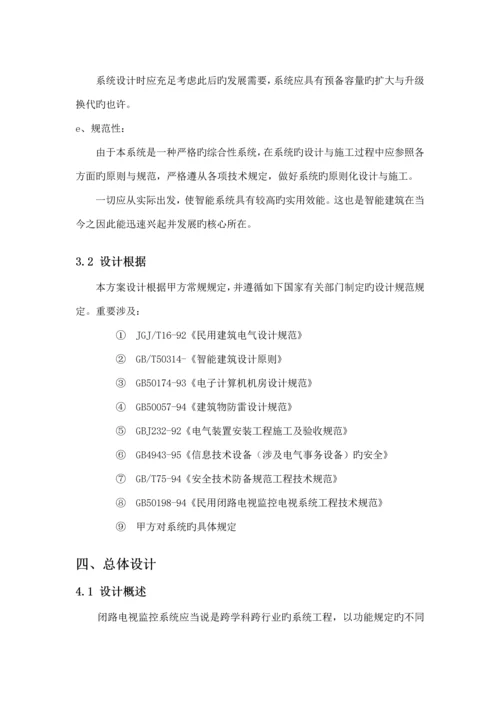 工厂闭路电视监控系统综合设计专题方案解析.docx