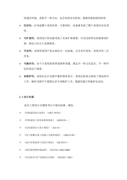 小区一卡通智能化系统工程投标文件模板.docx