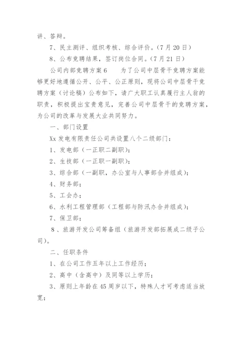 公司内部竞聘方案.docx