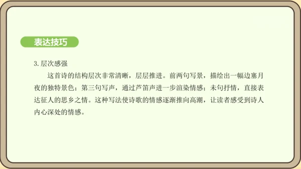 七年级语文上册第三单元课外古诗词诵读（一）-夜上受降城闻笛 课件（20张PPT)