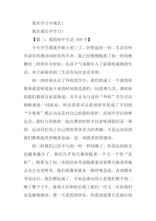 我的初中生活作文500字.docx