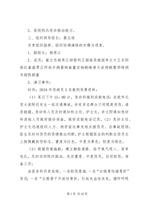重大突发事件医疗卫生救援应急演练方案1.docx