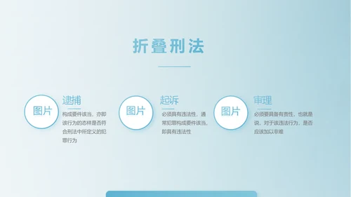 蓝色中国风法律法学讲堂PPT动态模板