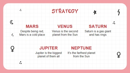 女孩力量卡通人物通用PPT模板