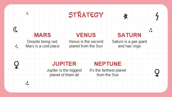 女孩力量卡通人物通用PPT模板