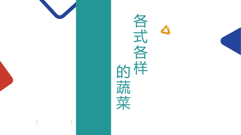 各式各样的蔬菜