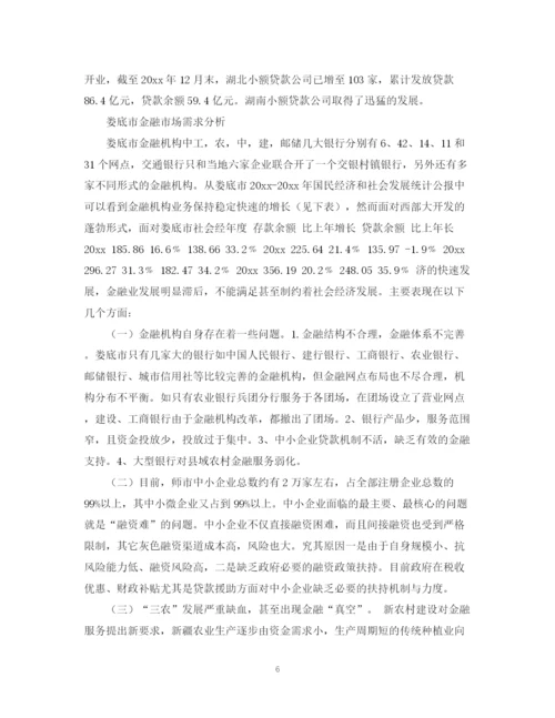 精编之小贷公司商业计划书.docx