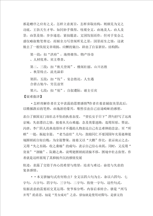 滕王阁序教案滕王阁序ppt课件