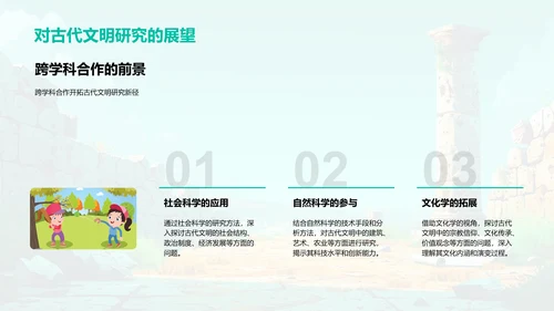 古代文明深度研究PPT模板