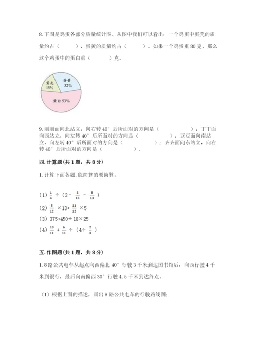 小学数学六年级上册期末测试卷加下载答案.docx