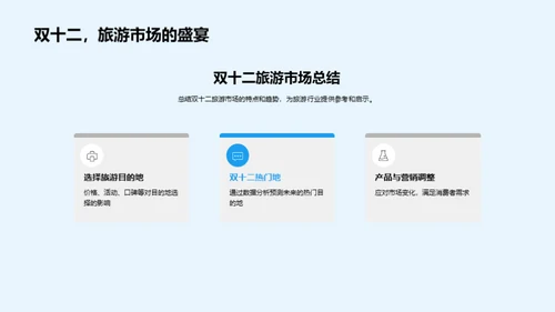 双十二旅游策略解析