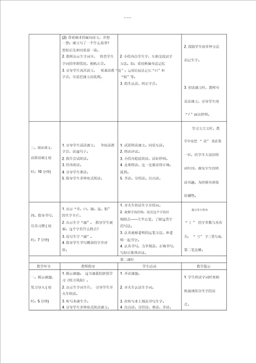 精卫填海公开课教案优秀教学设计3