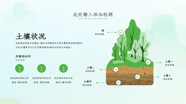 植树节绿色环保低碳植树林业绿化动态ppt模板