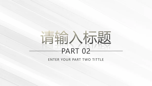 白金奢华简约商务运营方案PPT模板