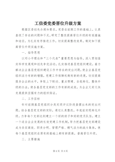 工信委党委晋位升级方案.docx