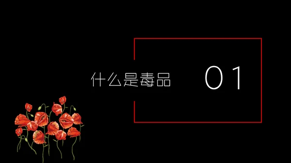 国际禁毒日珍爱生命远离罪恶通用PPT模板