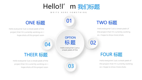 蓝色简约医疗学术报告通用动态PPT