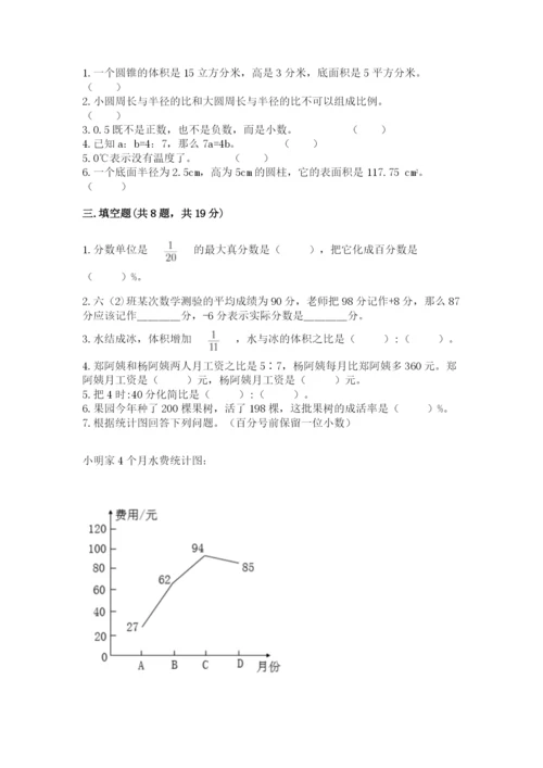 鹤壁市小升初数学测试卷完美版.docx