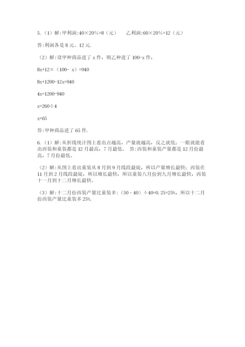 浙教版数学小升初模拟试卷（综合题）.docx