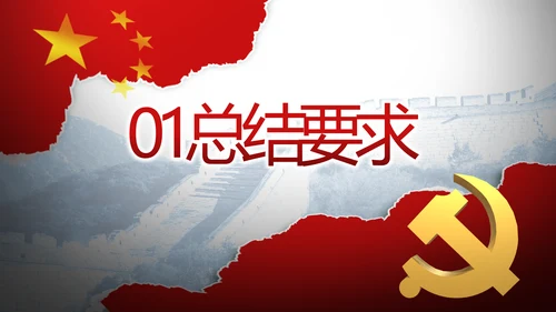 党支部党史学习教育工作总结动态PPT