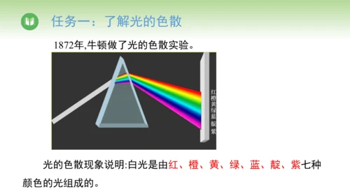 2024-2025学年人教版物理八年级上册4.5光的色散课件（19页ppt）