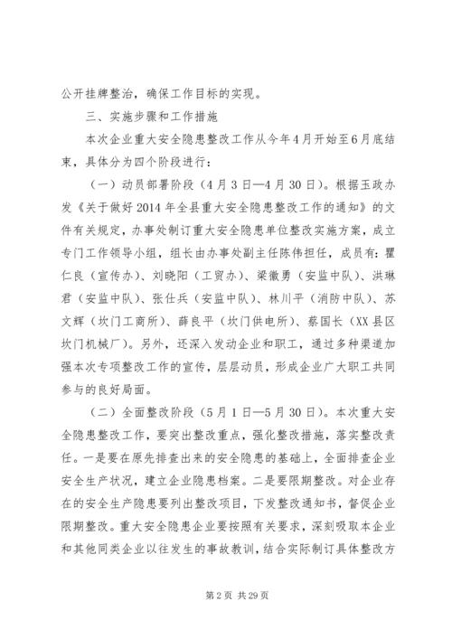 重大安全隐患整改方案.docx