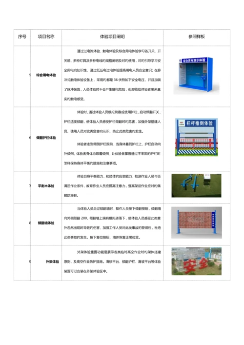 安全体验馆建设方案及价格.docx