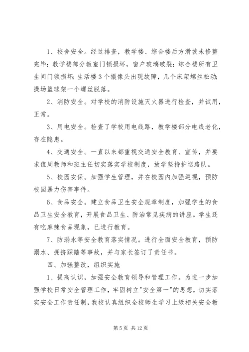 学校安全隐患排查报告[1].docx