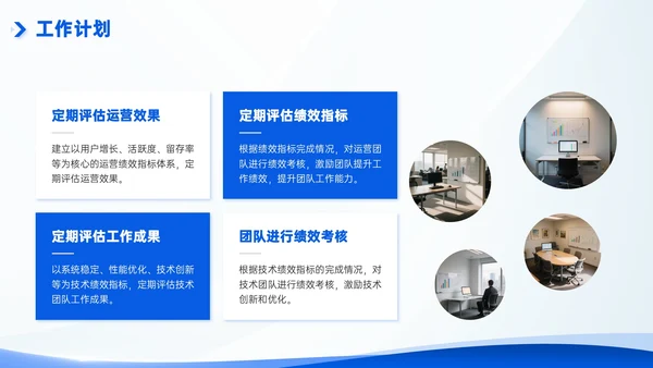 互联网企业部门汇报会议模板