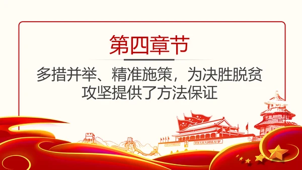 决胜脱贫攻坚全面建成小康社会精准脱贫扶贫PPT